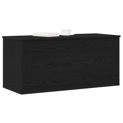 Caixa de Armazenamento Carvalho preto 100 x 42 x 46 cm