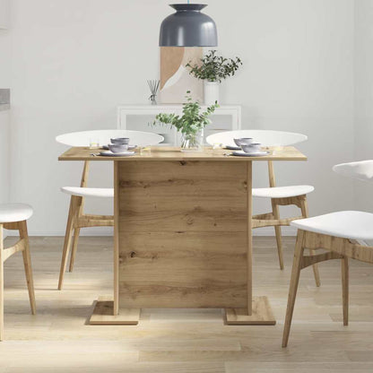 Mesa de jantar carvalho artisiano 110 x 60 x 75 cm