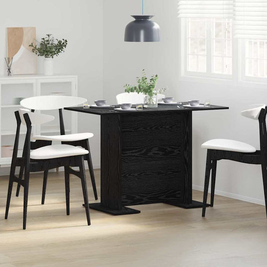 Mesa de jantar Carvalho preto 110 x 60 x 75 cm
