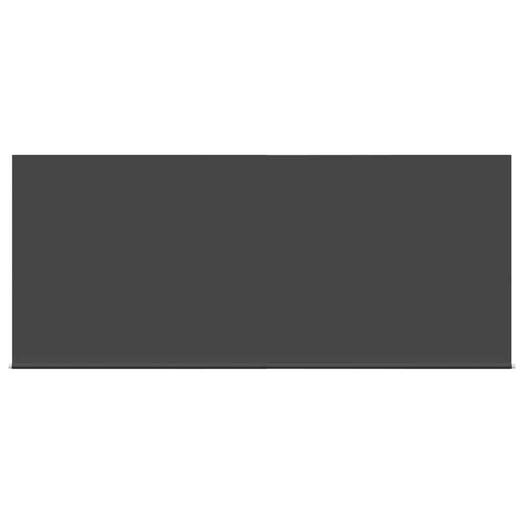 Toldo Retrátil Antracite 300 x 250 cm Poliéster e Alumínio