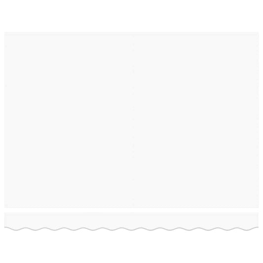 Toldo Branco 300 x 250 x 165 cm Poliéster e Alumínio