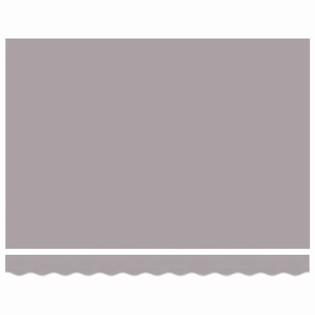 Toldo Retrátil Manual Cinzento-claro 300 x 250 cm Tecido e Aço