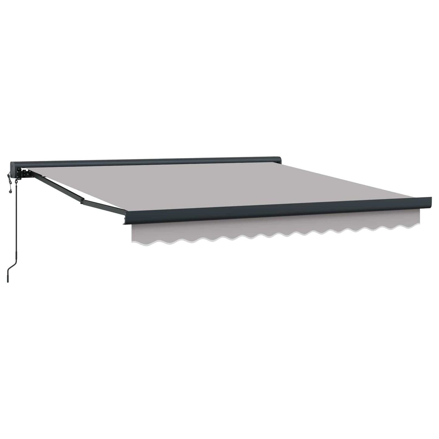 Toldo Cinzento-claro 300 x 250 x 165 cm Poliéster e Alumínio