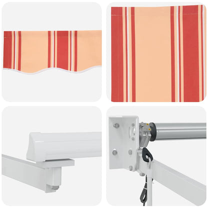 Toldo Amarelo e Laranja 350 x 250 x 165 cm Poliéster