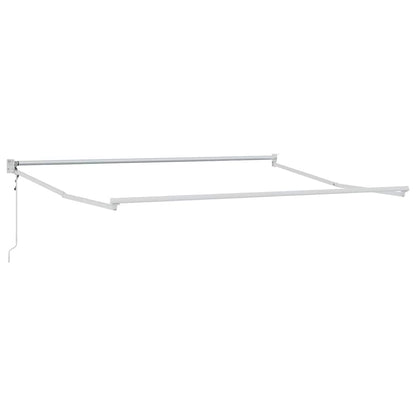 Toldo Retrátil Vermelho e Branco 350 x 250 cm