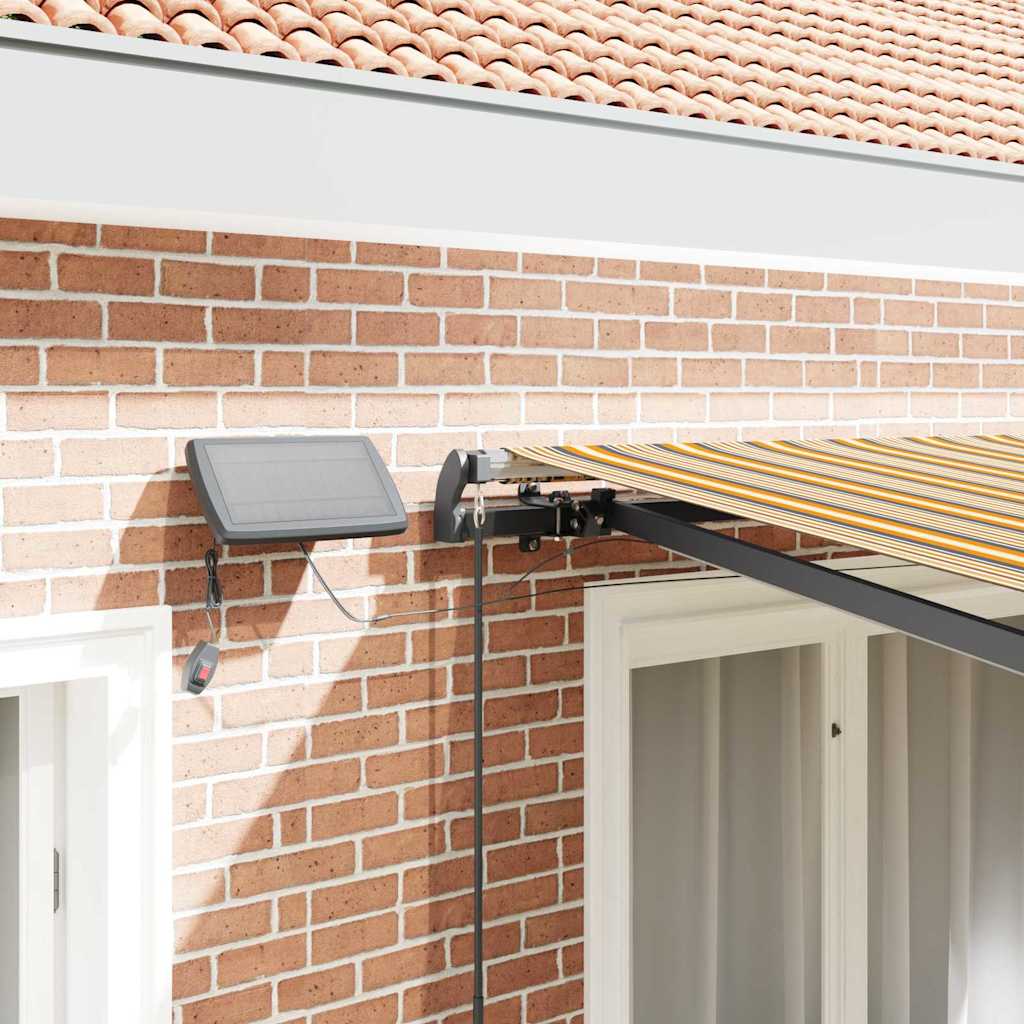 Toldo Retrátil Manual Multicolor 350 x 250 cm tecido