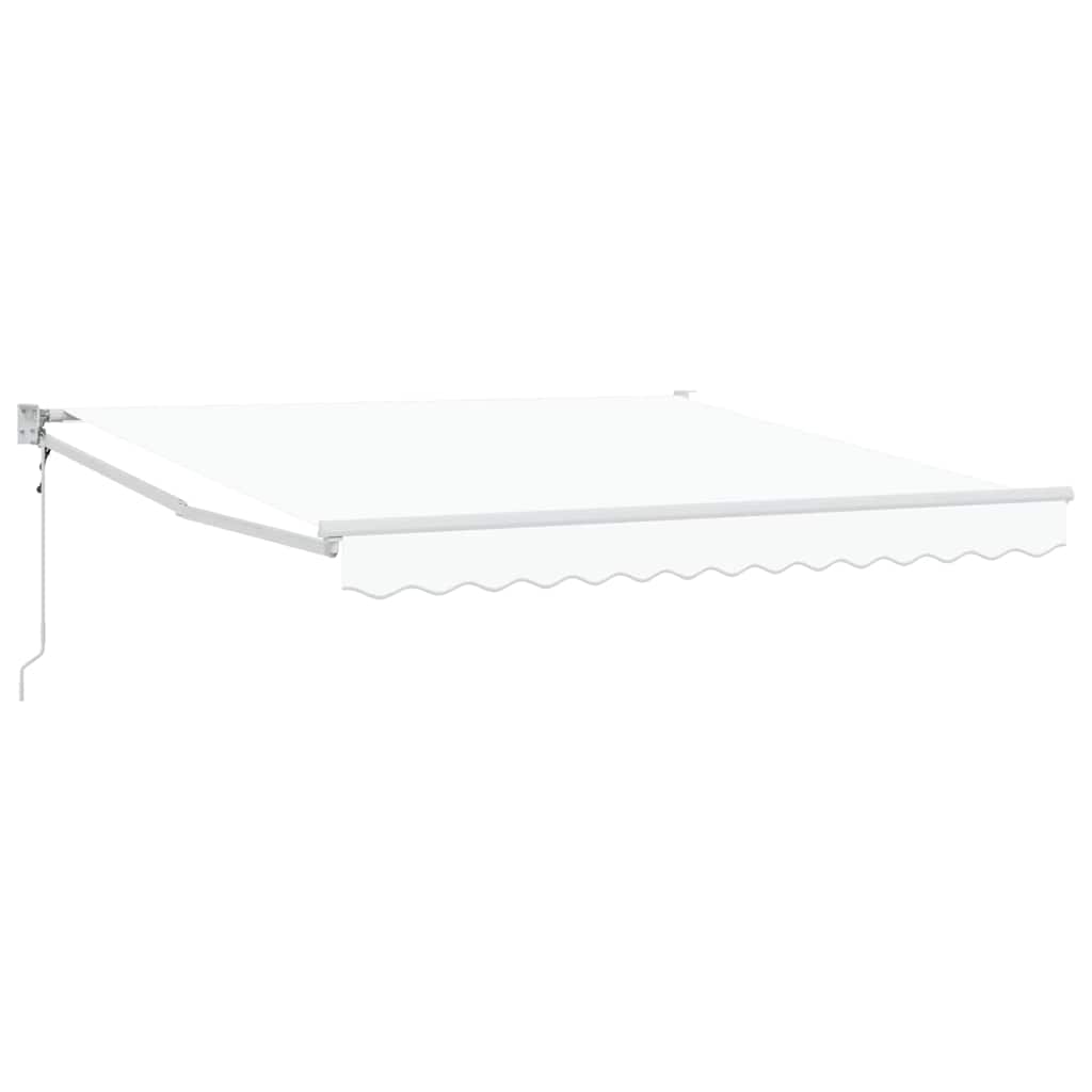 Toldo Retrátil Branco 350 x 250 cm tecido