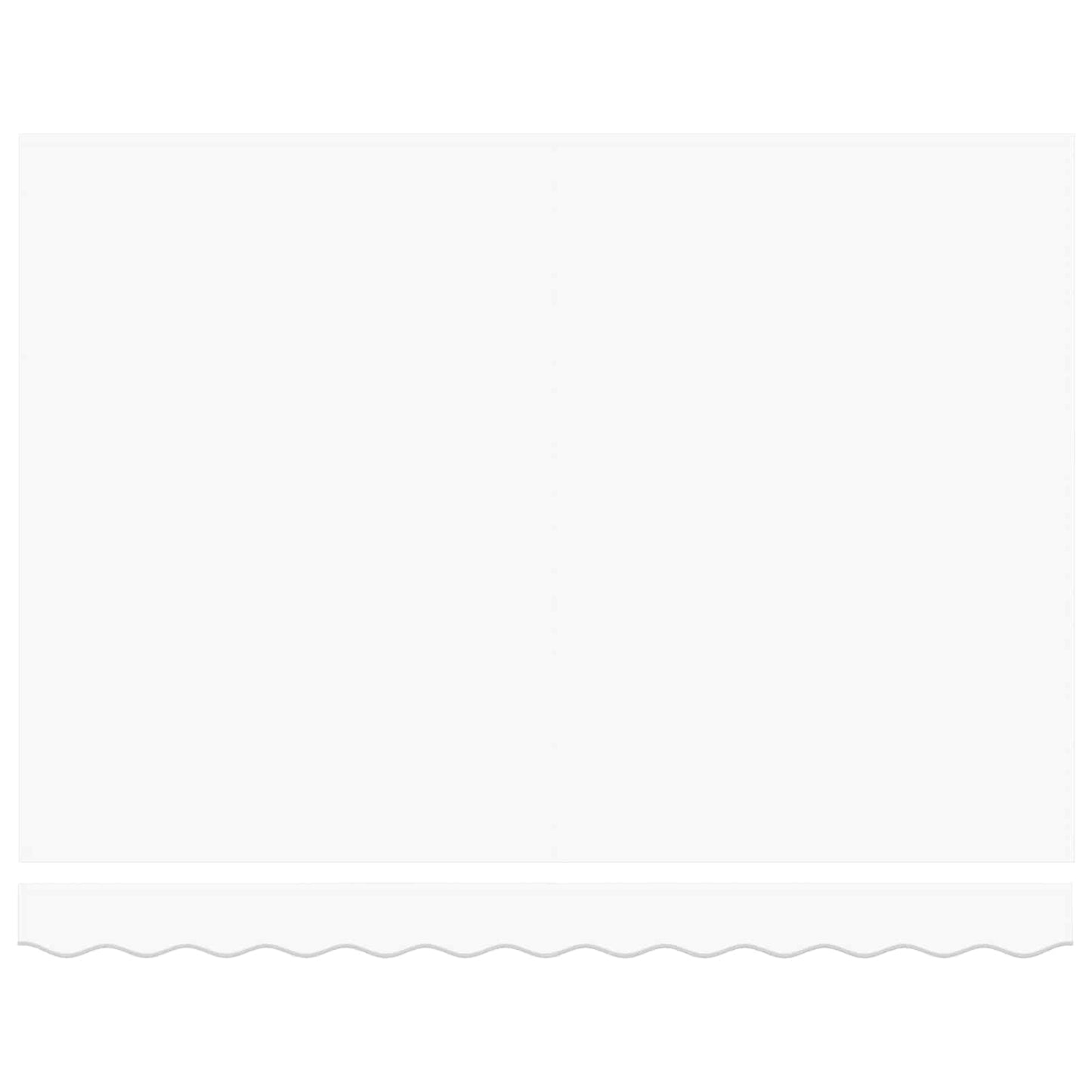 Toldo Branco 350 x 250 x 165 cm Poliéster e Alumínio