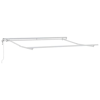 Toldo Retrátil 350 x 250 cm Verde e amarelo