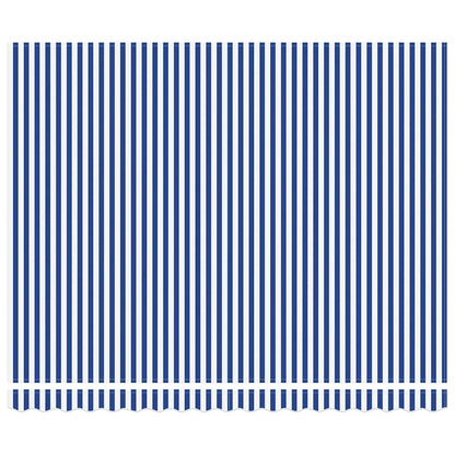 Toldo Retrátil Manual Azul e antracite 400 × 300 cm
