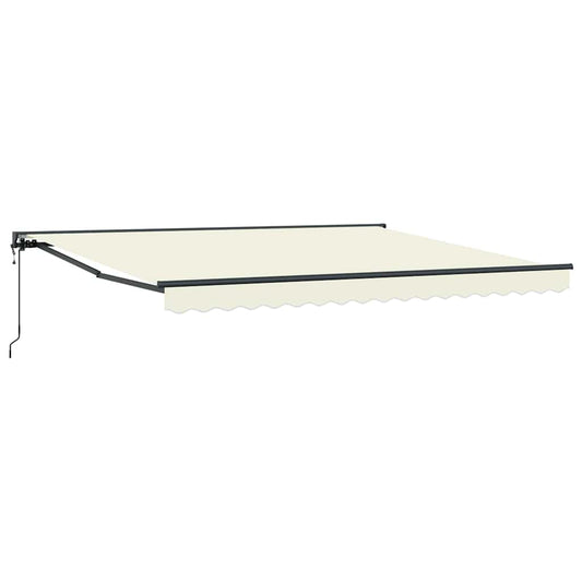 Toldo Retrátil Creme 400x300 cm tecido