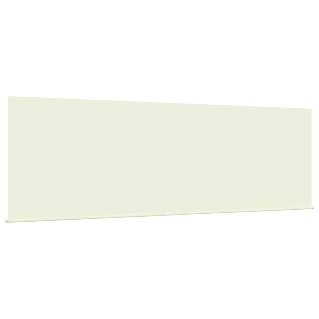 Toldo Retrátil Creme 400 × 300 cm Poliéster e Alumínio