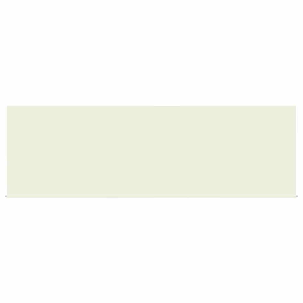 Toldo Retrátil Creme 400 × 300 cm Poliéster e Alumínio