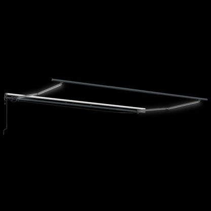 Tecido de Toldos com laranja e castanho 400 × 300 cm Poliéster