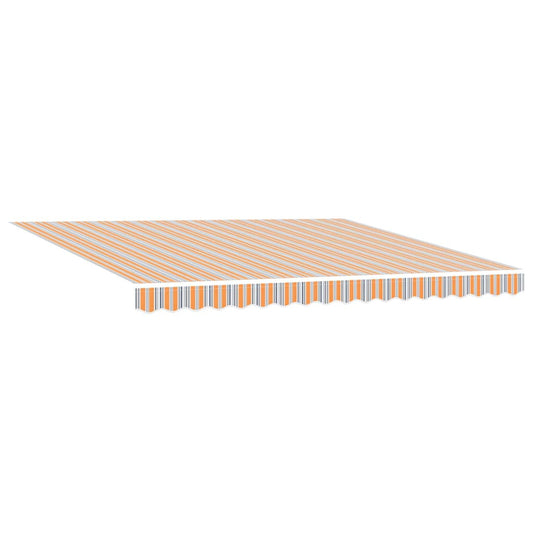 Toldo Retrátil Manual Multicolor 400 ×300 cm tecido