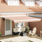 Toldo Retrátil Multicolor 400 ×300 cm Tecido e Metal