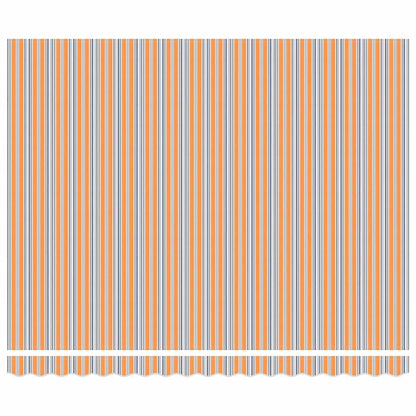 Toldo Retrátil Listrado Multicolorido 400x300 cm tecido