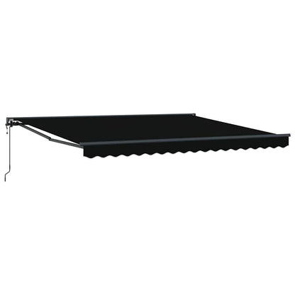 Toldo Retrátil Preto 400x300 cm tecido
