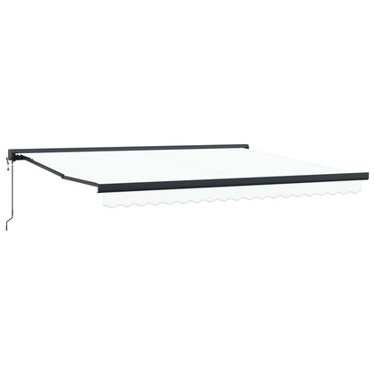 Toldo Branco 400 x 300 x 165 cm Poliéster e Alumínio