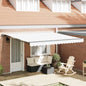 Toldo Retrátil Branco 400x300 cm tecido
