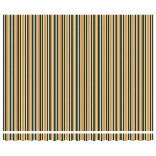 Toldo Verde e Amarelo 400 x 300 x 165 cm Poliéster e Alumínio