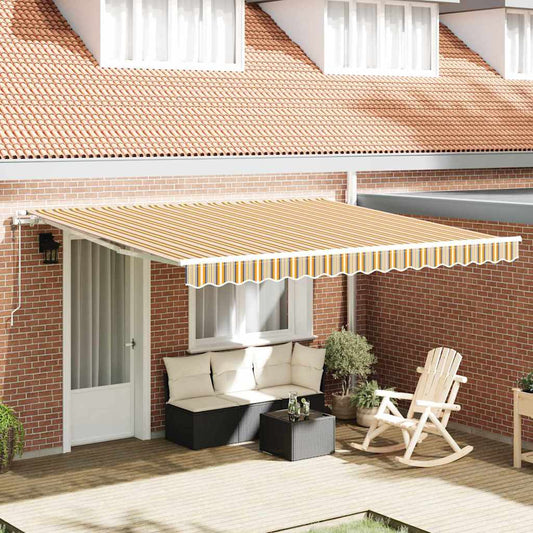 Toldo Retrátil 400 × 350 cm Multicolor