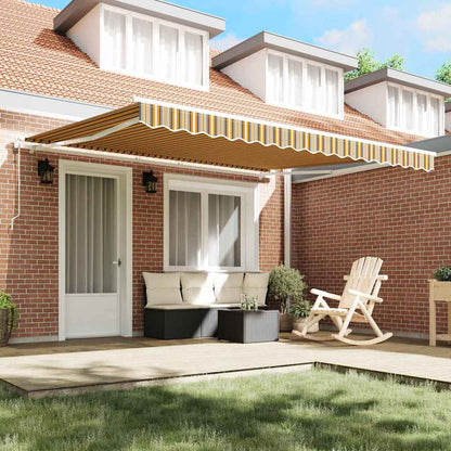 Toldo Retrátil 400 × 350 cm Multicolor