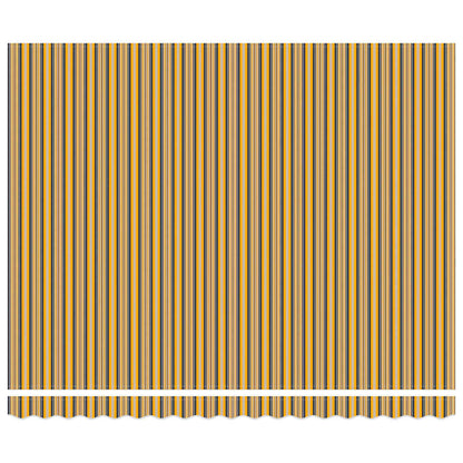 Toldo Retrátil Manual Multicolor 400 × 350 cm Poliéster e Aço