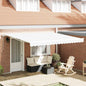 Toldo Retrátil 400 × 350 cm Branco