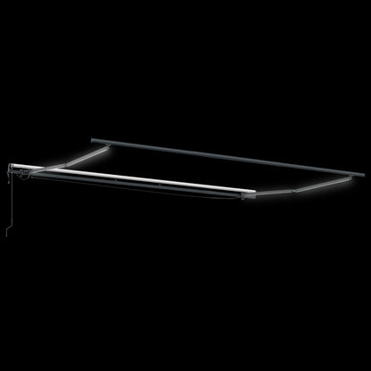 Tecido de Toldos com Branco 400 × 350 cm Poliéster