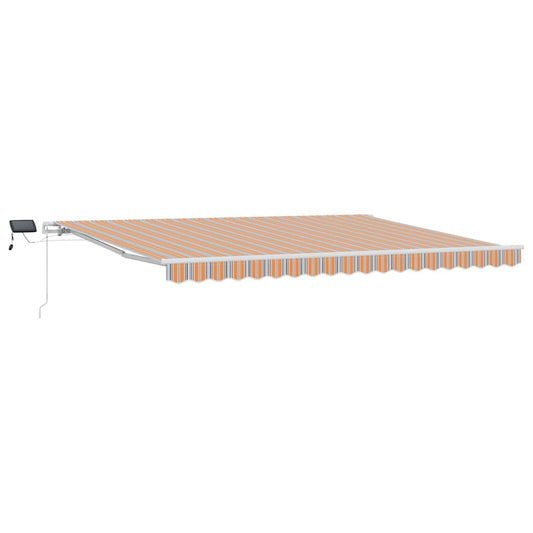 Toldo Retrátil com Manual Multicolor 450 ×300 cm tecido