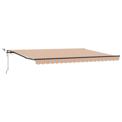 Toldo Retrátil com Multicolor 450 × 300 cm tecido