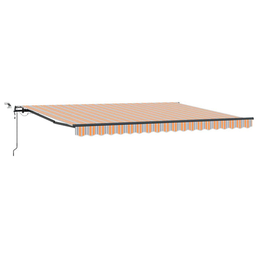 Toldo Retrátil com Multicolor 450 × 300 cm tecido