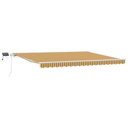 Toldo Retrátil com Manual Multicolor 450 ×300 cm tecido