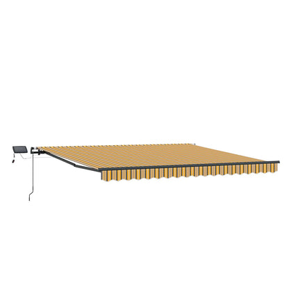 Toldo Retrátil Manual Multicolor 450 ×300 cm tecido