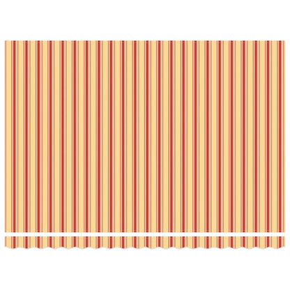 Toldo Amarelo e Laranja amarelo e laranja 450 × 350 cm tecido