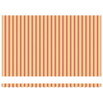 Toldo Retrátil 500 × 300 cm amarelo e laranja