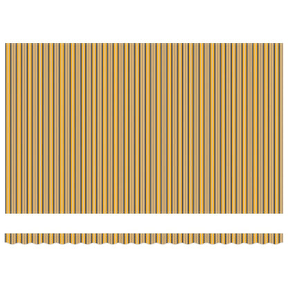 Toldo Retrátil Multicolor 500 × 300 cm Tecido e Alumínio