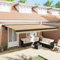Toldo Retrátil Multicolor 500 ×300 cm Tecido e Metal