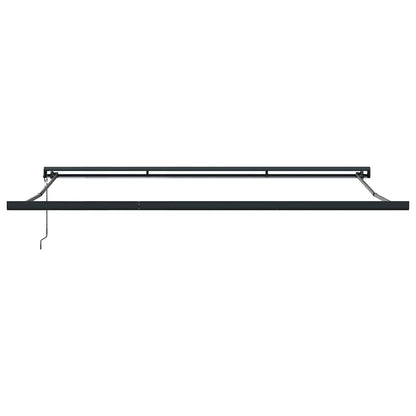 Toldo Retrátil Manual Multicolor 500 × 300 cm Tecido, Metal