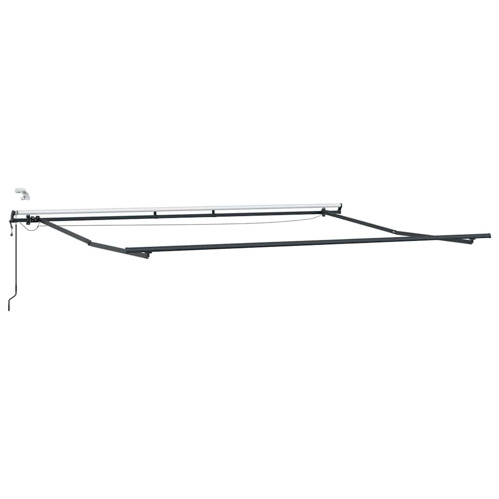 Toldo Retrátil com Branco 500 × 300 cm tecido