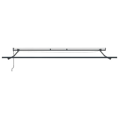 Toldo Retrátil com Branco 500 × 300 cm tecido