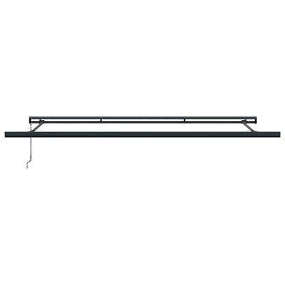 Toldo Retrátil Branco 500 ×300 cm Tecido e Metal