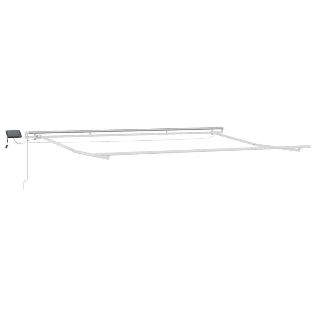 Toldo Retrátil com Manual Multicolor 500 ×350 cm tecido