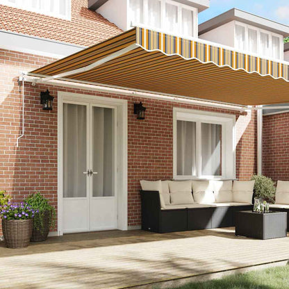 Toldo Retrátil 500 × 350 cm Multicolor