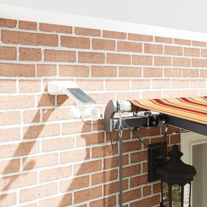 Tecido de Toldos com Amarelo e Laranja 600 × 300 cm Poliéster