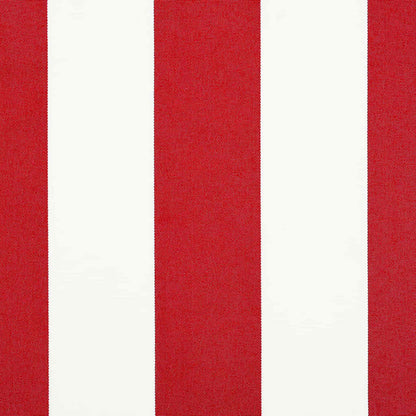 Toldo Retrátil Vermelho e branco 600 ×300 cm tecido