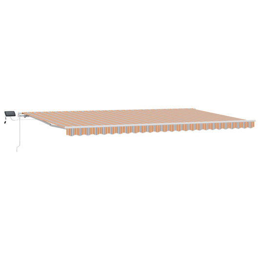 Toldo Retrátil com Manual 600 × 300 cm Multicolor