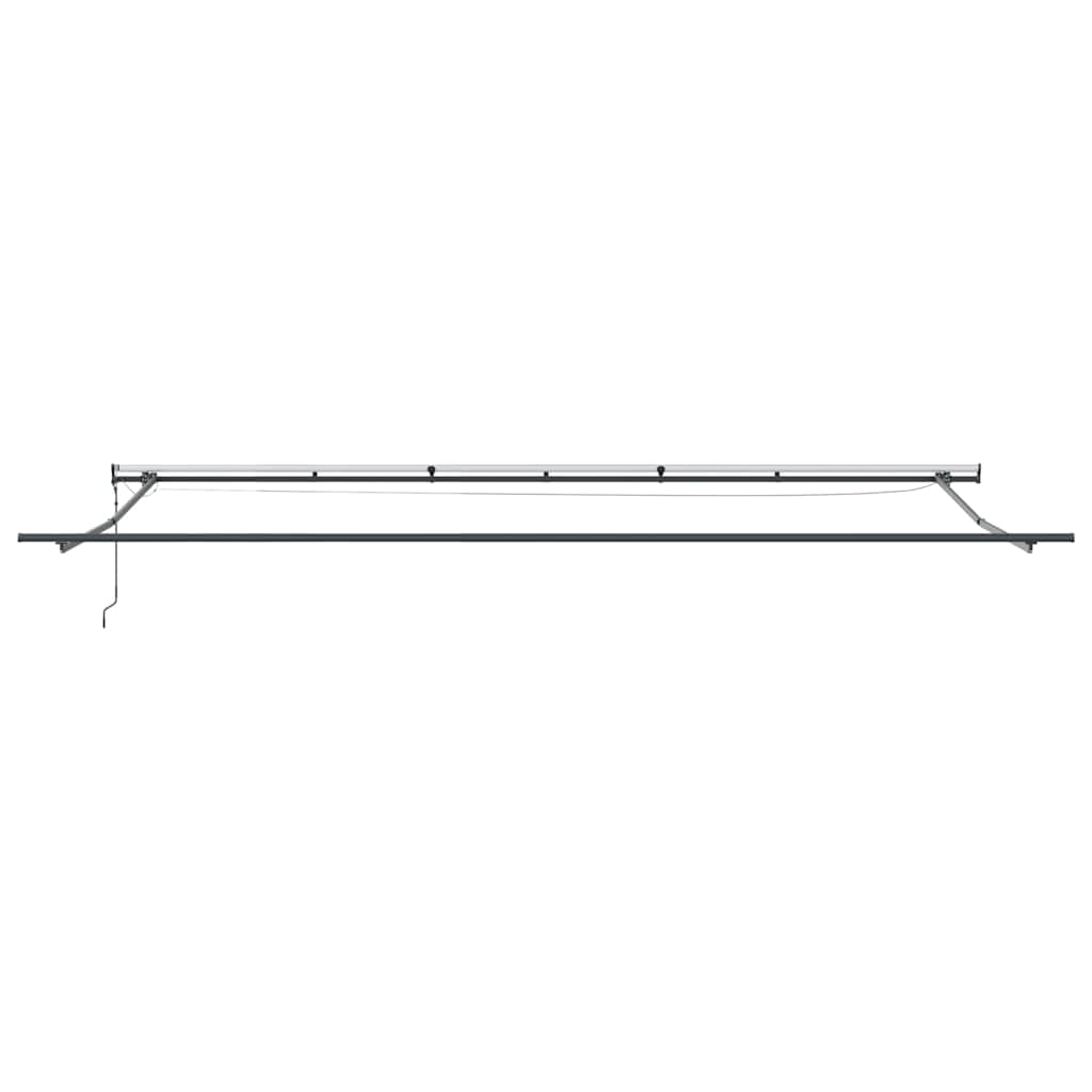 Toldo Retrátil com Multicolor 600 × 300 cm tecido