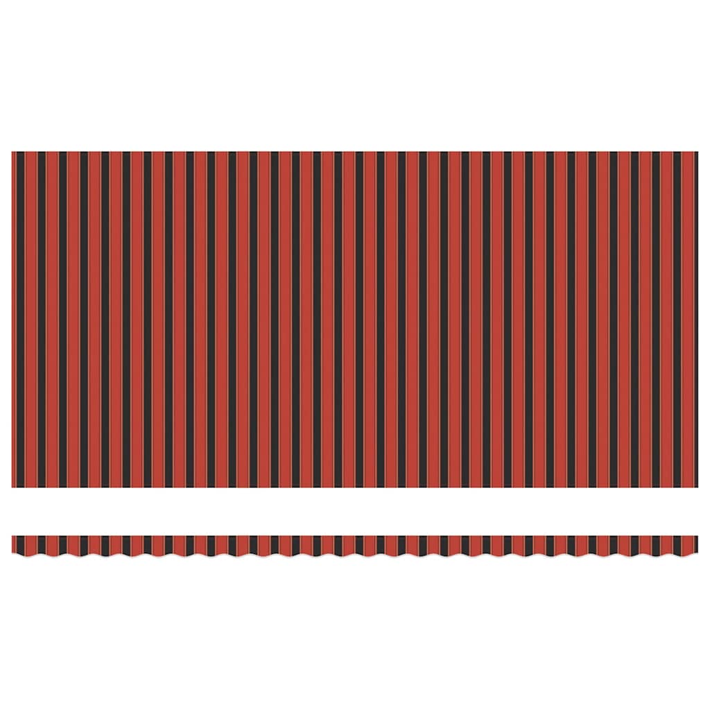 Toldo Retrátil 600 × 350 cm laranja e castanho